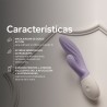 LELO - INA TWIST DOUBLE VIBRATOR RABBIT FOR G-SPOT AND CLITORIS LAVENDER