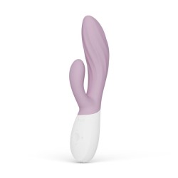 LELO - INA TWIST DOPPIO VIBRATORE A CONIGLIO PER IL PUNTO G E IL CLITORIDE ROSA