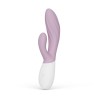 LELO - INA TWIST DOPPIO VIBRATORE A CONIGLIO PER IL PUNTO G E IL CLITORIDE ROSA
