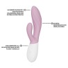LELO - INA TWIST DOUBLE VIBRATEUR LAPIN POUR LE POINT G ET LE CLITORIS ROSE