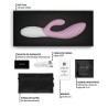 LELO - INA TWIST DOPPIO VIBRATORE A CONIGLIO PER IL PUNTO G E IL CLITORIDE ROSA