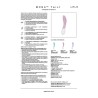 LELO - MONA TWIST VIBRATORE PER IL PUNTO G RICARICABILE E CONTROLLABILE TRAMITE APP, COLORE LAVANDA