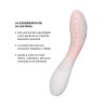 LELO - MONA SPECTRA MASSEUR INTIME À LUMIÈRE ROUGE RECHARGEABLE CONTRÔLÉ PAR APPLICATION