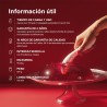 LELO - MONA SPECTRA MASSAGGIATORE INTIMO A LUCE ROSSA RICARICABILE E CONTROLLABILE TRAMITE APP