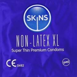 SKINS - PRESERVATIVI SENZA LATTICE, CONFEZIONE XL DA 4