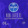 SKINS - CAMISINHAS SEM LÁTEX TAMANHO XL PACOTE COM 4