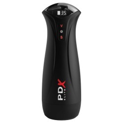 PDX ELITE - FAP-GASM CLEAR MALE MASTURBATOR WITH INTERMITTENT SUCTION