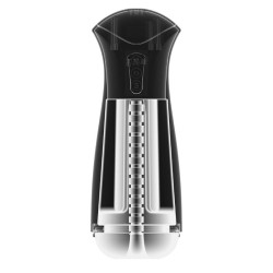 PDX ELITE - MASTURBATORE MASCHILE TRASPARENTE FAP-GASM CON ASPIRAZIONE INTERMITTENTE