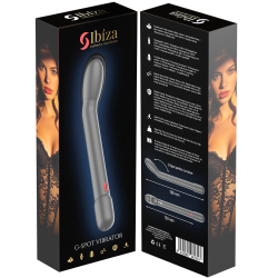 IBIZA - BLACK G-SPOT VIBRATOR WITH VIBRATION