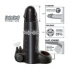 FANTASY X-TENSIONS - VIBRANTE REALISTICO MANICOTTO PER PENE DA 5 CM, NERO