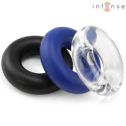 INTENSE - SET DI 3 ANELLI PER PENE WICK, VARI COLORI