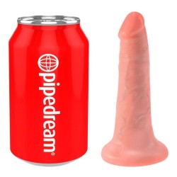 KING COCK - DILDO WITH BALLS 14 CM FLESH
