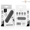 INTENSE - JUDY VIBRANTE BALLE RECHARGEABLE AVEC TÉLÉCOMMANDE NOIRE