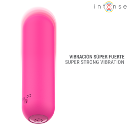 INTENSE - JUDY VIBRATORE RICARICABILE A FORMA DI BULBO CON TELECOMANDO ROSA