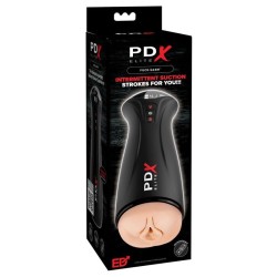 PDX ELITE - FAP-GASM INTERMITTENT SUCTION & VIBRATION MASTURBATOR