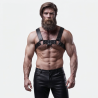 FETISH SUBMISSIVE ATTITUDE - ECO LEATHER CHEST STRAP HARNESS MEN