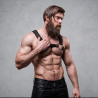 FETISH SUBMISSIVE ATTITUDE - ARNÊS DE PEITO COM TACHAS AJUSTVEIS COURO ECOLÓGICO HOMENS