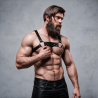 FETISH SUBMISSIVE ATTITUDE - BULLDOG-BRUSTGESCHIRR ÖKO-LEDER HERREN GRÖSSE M/L