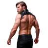 FETISH SUBMISSIVE ATTITUDE - BRIGADE NECK HARNESS ADJUSTABLE ECO LEATHER MEN