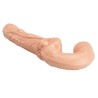 BAILE - EMMA STRAP-ON TEXTURIZADO PARA DUPLA PENETRAÇÃO