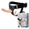 BAILE - CHARLOTTE HOLLOW DOPPIA PENETRAZIONE STRAP-ON FLESH