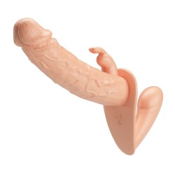 BAILE - CHARLOTTE HOLLOW DOPPIA PENETRAZIONE STRAP-ON FLESH