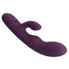 PRETTY LOVE - ZACH VIBRADOR COELHO RECARREGÁVEL COM 5+5 FUNÇÕES