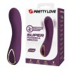 PRETTY LOVE - VIBRATORE RICARICABILE LLOYDE 10 FUNZIONI VIOLA