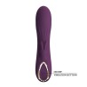 PRETTY LOVE - LANDYN RECHARGEABLE RABBIT VIBRATOR 10 FUNCTIONS PURPLE
