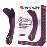 PRETTY LOVE - KENYELL RECHARGEABLE VIBRATOR 10 FUNCTIONS PURPLE