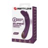 PRETTY LOVE - KENYELL RECHARGEABLE VIBRATOR 10 FUNCTIONS PURPLE