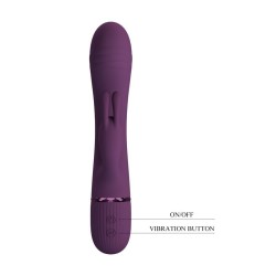PRETTY LOVE - ROCCO VIBRATEUR LAPIN RECHARGEABLE 10 FONCTIONS VIOLET