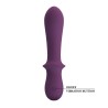 PRETTY LOVE - VIBRATEUR RECHARGEABLE ABIGAIL 10 FONCTIONS VIOLET