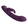 PRETTY LOVE - VIBRATORE A FORMA DI CONIGLIO RICARICABILE HARPER, 10 FUNZIONI, VIOLA