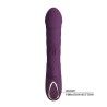 PRETTY LOVE - VIBRADOR COELHO RECARREGÁVEL HARPER COM 10 FUNÇÕES - ROXO
