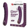 PRETTY LOVE - VIBRATORE RICARICABILE AMARA 10 FUNZIONI VIOLA