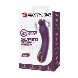 PRETTY LOVE - VIBRATEUR RECHARGEABLE LUNAO 10 FONCTIONS VIOLET