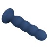 MR PLAY - ANAL PLUG WITH METAL BALLS AND SUCTION CUP BLUE