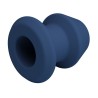 MR PLAY - JACK BLEU PLUG ANAL CREUX EN SILICONE, TAILLE M