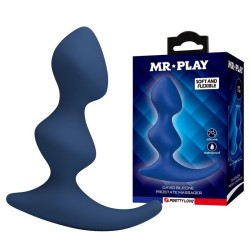 MR PLAY - ERGONOMISCHER BLAUER ANALPLUG