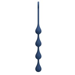 MR PLAY - BOLINHAS ANAL DE SILICONE AZUIS TAMANHO M 33 CM