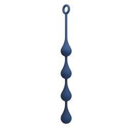 MR PLAY - BOLINHAS ANAL DE SILICONE AZUIS TAMANHO G 42,6 CM