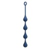 MR PLAY - PERLES ANALES EN SILICONE BLEU, TAILLE L (42,6 CM)
