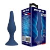 MR PLAY - PLUG ANAL FINO DE SILICONE AZUL TAMANHO S