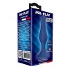 MR PLAY - PLUG ANALE SLIM IN SILICONE BLU TAGLIA S
