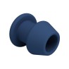 MR PLAY - JACK BLUE SILICONE OCO PLUG ANAL TAMANHO S
