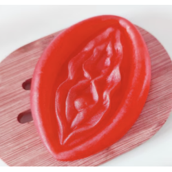 DIABLO PICANTE – 2 PARFÜMTE SEIFEN IN VAGINAFORM, ROT