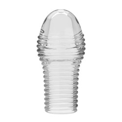 PRETTY LOVE - HOTTT PENIS SLEEVE GET YOUR PENIS THICKER TRANSPARENT