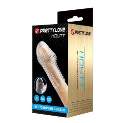 PRETTY LOVE - HOTTT MANICA PER PENE PER UN PENE PIÙ SPESSO E TRASPARENTE