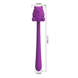 PRETTY LOVE - BÂTON VIBRATEUR RECHARGEABLE EN FORME D'OURS MIGNON